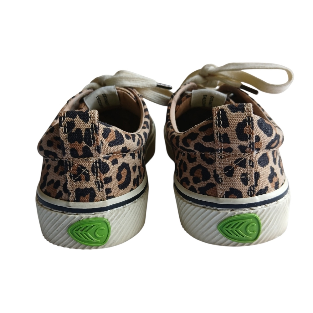 Cariuma Leopard Print Canvas Sneakers - Picture 4 of 5